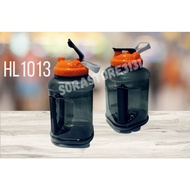 NEW!! GALLON DRINKING BOTTLE + HANDLE 2200ML HL1013