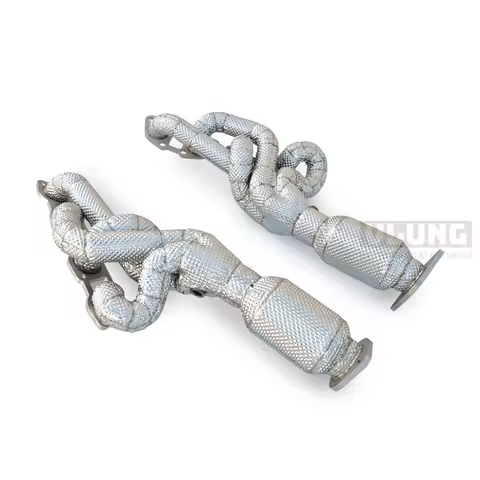 Free Flow Engine Exhaust Header Manifold Collector for Lexus GSF 5.0L RWD 2015-2020 NA Mod Parts