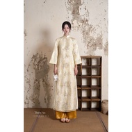 Charm By Tea Designed Ao Dai: THIEN AN (PANT INCLUDED) Ao Dai Vietnam Ao Dai Set