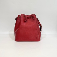 LV 紅色EPI牛皮水波紋水桶包