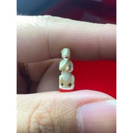 古巴博洋 五眼四耳 佩戴型牙雕 Kruba BoonYang Sihuhata 1.5cm