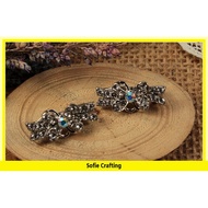 1 Piece Nickel Chin Brooch Pin 2.3 cm M75 Sofie Crafting