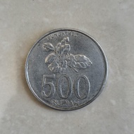 Uang Koin 500 2003 Melati Error / Salah Cetak