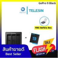 แท่นชาร์จ ที่ชาร์จ Battery GoPro 10 9 Telesin และ Battery GoPro 10 9 อุปกรณ์เสริมโกโปร รับประกัน 1 ป