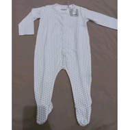 Giggles Polka Dot Sleepsuit Size 9-12M