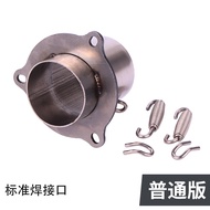 [JES] เหมาะสำหรับ CB400 XJR400 ZRX400 ถนนรถดัดแปลงรถจักรยานยนต์ทั่วไปท่อไอเสียกลางข้อศอก exhaust