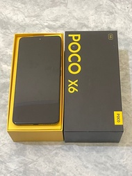 Xiaomi poco x6 5g 12/256 second fullset