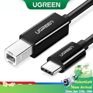 UGREEN USB C to USB Type B 2.0 Cable For New MacBook Pro HP Canon Brother Epson Dell Samsung Printer