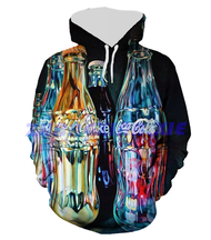 （xzx  31th）  (ALL IN STOCK) Coca-Cola Red Beauty 3D Full Print Unisex Hooded Casual Long Sleeve Hooded Style 24
