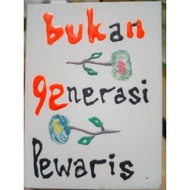 British Embossed Sticker: Not a Historical Generation