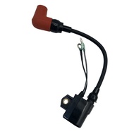 Stable performance- <br>Outboard Ignition Coil Assembly Black Ignition Coil Assy ABS Ignition Coil A
