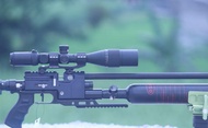 MAINAN SENAPAN ANGIN PREDATOR - PCP BLACK LAVA TACTICAL ASLI