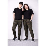 Seluar Askar Jogger Seluar Camo Unisex Lelaki PEREMPUAN BOLEH pakai