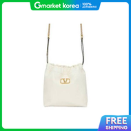 Valentino | Valentino Mini Drawstring Womens Shoulder Bag 2P0Z87-Vnl-098 270682 1517564 2P0Z87-Vnl-0