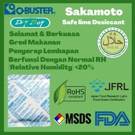O-Buster Sakamoto Safe Lime/Silica Gel/Desiccant/Dehumidifier/Moisture Absorber/Penyerap Kelembapan/