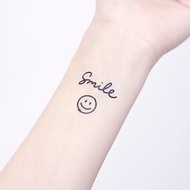 刺青紋身貼紙 - Smile 笑臉 Surprise Tattoos 2入
