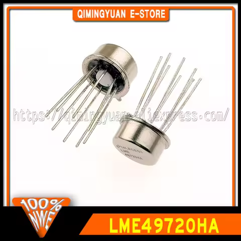 1~20PCS/LOT New and Original LME49720 Fever Gold Seal Double Op Amp Straight into TO-99 Brand Genuin