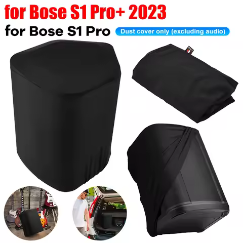 Lycra Dust Case Cover High Elasticity Speaker Cover with Elastic Band Dustproof Cover for Bose S1 Pr