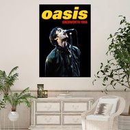 ศิลปะผนังพิมพ์แคนวาส Band T-The R-Rain Cool Oasis ตกแต่งบ้าน - โปสเตอร์ ภาพพิมพ์ ของแต่งบ้าน 0105