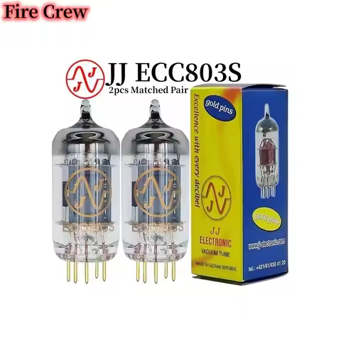 Fire Crew JJ ECC803S Vacuum Tube Upgrade 12AX7 ECC83 B759 ECC803 5751 7025 6N4 HIFI Audio Valve Elec