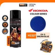 Samurai H232 Ex-5 Dream Blue Honda Colour - Aerosol Coating Spray Paint for Automotive Car Motorcycl