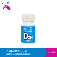 IPI Vitamin D3 1000 IU 70 tablet