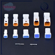 TOHESP JST JWPF Male Female Butt Plug, JWPF-VSLE-S 03R-JWPF-VSLE-S Automotive Waterproof Cable Conne