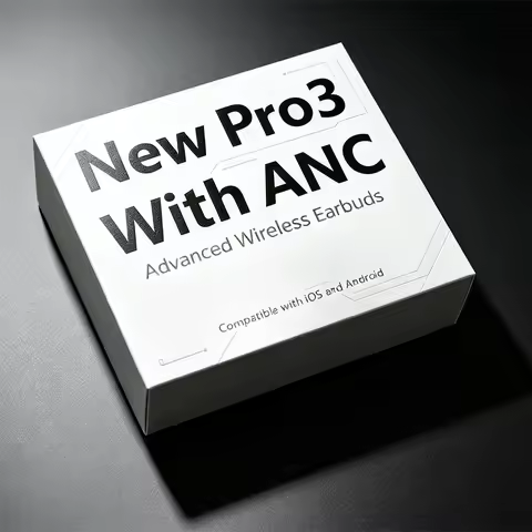 Air 3 Pro Earphones NEW A3 With ANC C-type Cable With ANC Wireless Bluetooth Earbuds Handfree Headse