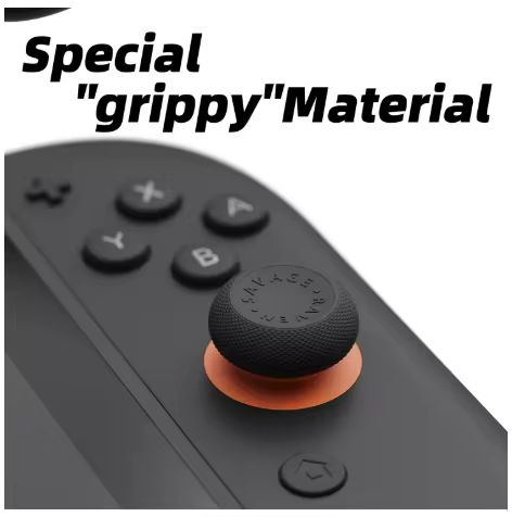 Savage Raven by Skull & Co. Joystick Cap Thumb Grip Set FPS CQC Thumbstick Cover for Nintendo Switch