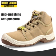Safety Jogger desert Men's Safety boots Anti-smashing Anti-static Safety Shoes Protective Footwear For Men MU3J