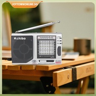 [joytownonline.sg] KK-9803 Full 10 Band Radio FM/MW/SW1-8 Portable Radio AM FM Radio for Elder