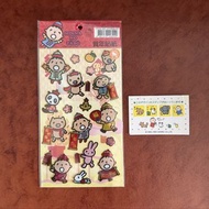 2008 Sanrio 大口仔賀年貼紙 Sanrio Minna No Tabo Chinese New Year Stickers
