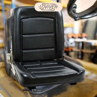Adjustable backrest, tractor seat, harvester seat, universal forklift seat.