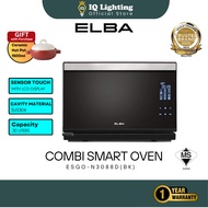 ELBA Combi Smart Oven ESGO-N3088D(BK) - Rapidheat Steam Technology, 8 Preset Program and 10 Auto Men