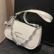Fashionable Personalized Women's Square Bag, Camera Bag, PU Material, Metal Star Decor, Chain Decor,