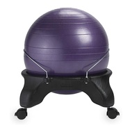 Gaiam Classic Backless Balance Ball Chair – Exercise Stability Yoga Ball Premium Ergonomic Chair for