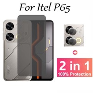 Anti-spy Screen Protector for Itel P65 Privacy Screen Protector for Itel P65 P55T P55 P55+ P55 A50C 