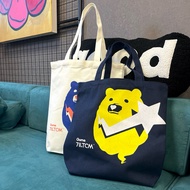 Taiwan Brand [OTOKO Men's Boutique] 711.TCM: Tote Bag/Canvas Bag/Taiwan Bear [Made In Taiwan] 711XTC