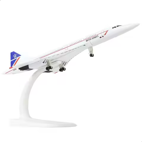 20CM Miniatures Plane Concorde Air Singapore Airplane diecast Model Airliner boys toys Alloy Diecast