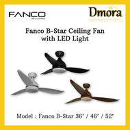 Dmora FANCO B-Star DC Motor Series Ceiling Fan (36 /42 /52 )