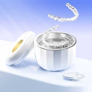 Y-Kelin Ultrasonic hine Holder Invisible Dentures Tool Portable Cleaning Box