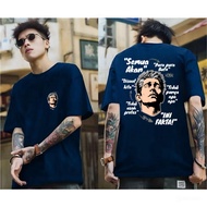 Kaos Tangan Pendek Premium Pria Tshirt Distro Motif SEMUA AKAN PURA PURA BUTA Pakaian Pria / Kaos Di