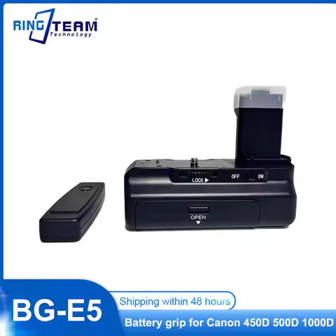 With Remote Control BG-E5 for Canon EOS Rebel XSi XS T1i 450D 500D 1000D digital camera vertical bat