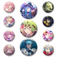 Game Project Sekai Kiritani Haruka Akiyama Mizuki Brooch Cute Cartoon Lapel Pins Backpack Hat Jewler
