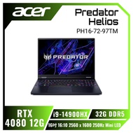acer Predator Helios PH16-72-97TM 宏碁14代掠奪者冷競特攻電競筆電/i9-14900HX/RTX4080 12G/16G+16G DDR5/1TB PCIe/16吋 16:10 2560 x 1600 250Hz Mini LED/W11