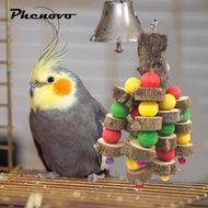 [Phenovo] Bird Toy Parrot Toy Parrot Best Shreddable Budgie Macaws Canary Cockatoo Wooden