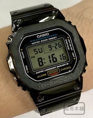 【威哥本舖】G-Shock 全新不鏽鋼改裝實品 DW-5600改裝 DW-5600E 已改含錶（全黑款）