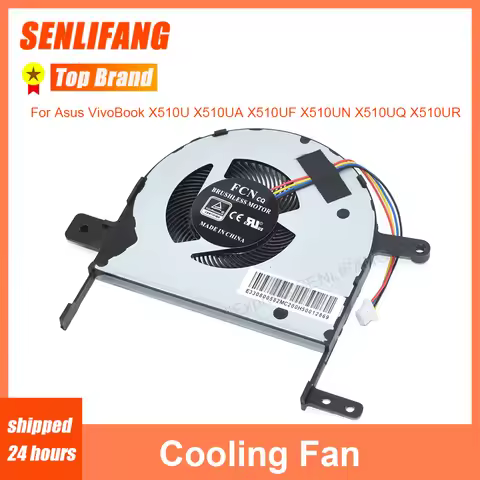 New DC5V Laptop CPU Cooling Fan For Asus VivoBook X510U X510UA X510UF X510UN X510UQ X510UR Series 4L
