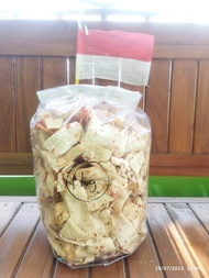 Kerupuk slondok pedas manis/Slondok gepeng pedas manis kiloan