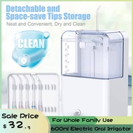 Household Oral Irrigator Waterpik Electric Flosser Super Oxygen Dental Water Jet for Family Irrigador Dental Home Appliances